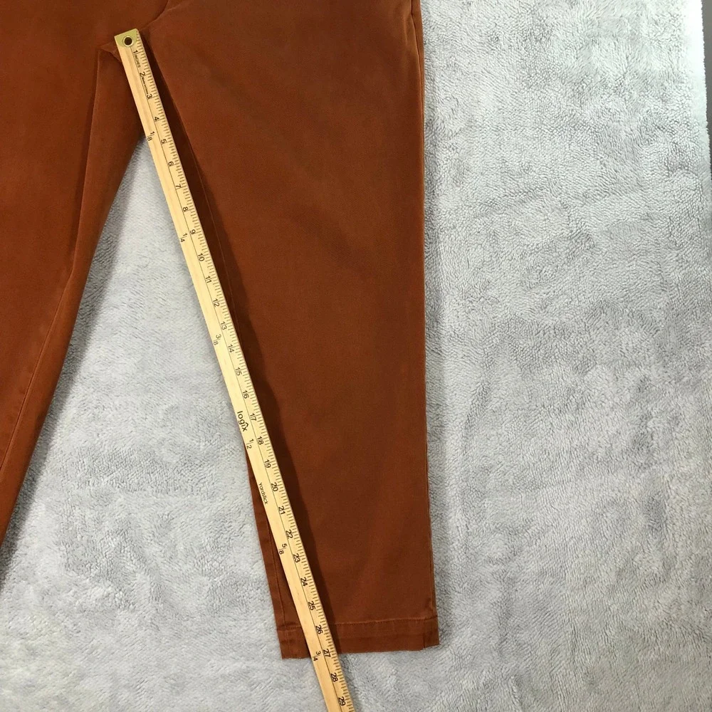 Banana Republic Pants Mens 36x30 Orange Mason Athletic Tapered Fit Chino (36x27)